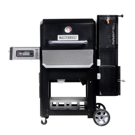 Digital Charcoal Smoker Bbq Grill With Griddle Gravity