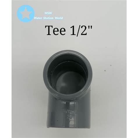 PVC Gary Pipe Fittings Tee Male Female Adapter Elbow Coupling