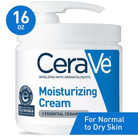 Cerave Moisturizing Cream For Face And Body Daily Moisturizer For