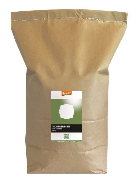 Demeter Kichererbsen 5 Kg Naturkraftwerke