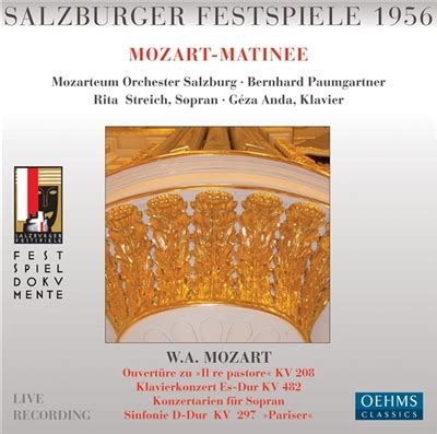 OehmsClassics Mozarteum Orchester Salzburg Salzburger Festspiele 1956