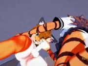 Furry Hentai Tigress Jerks Off And Gets Fucked By A Fox Who Cums On Her Face And Puss Xxx