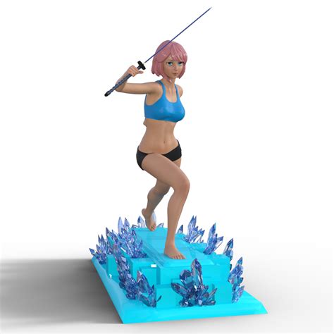 Stl File Mari Sexy Supper Girl6 🫦 ・3d Printable Model To Download・cults