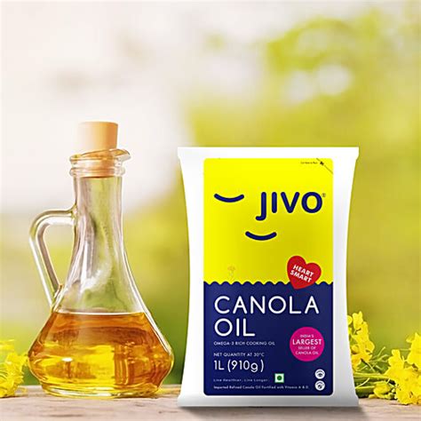 Buy Jivo Canola Omega Rich Cooking Oil L Online At Best Price Of Rs