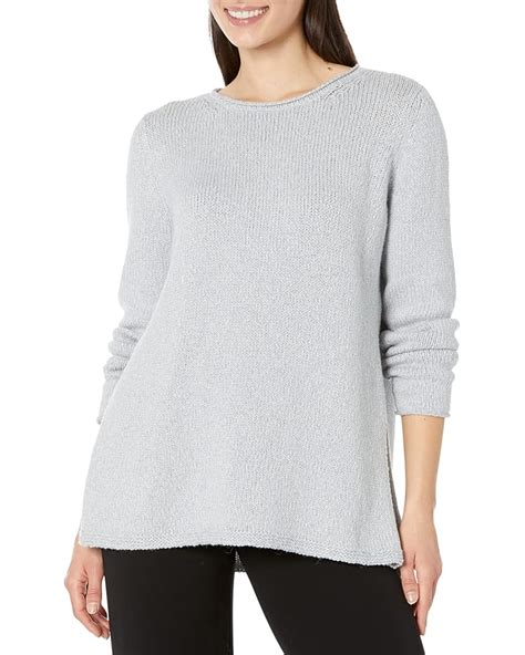 Women S Eileen Fisher Ballet Neck Pullover Zappos