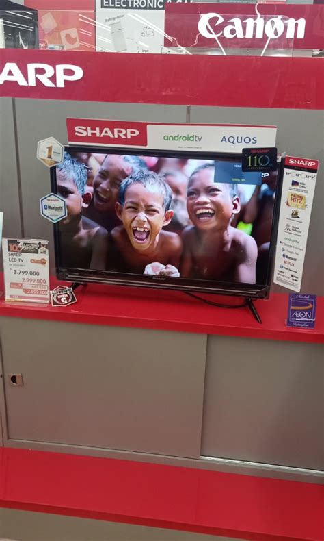 Led Merk Sharp Inj Bisa Dicicil Dengan Aeon Fast Elektronik Tv