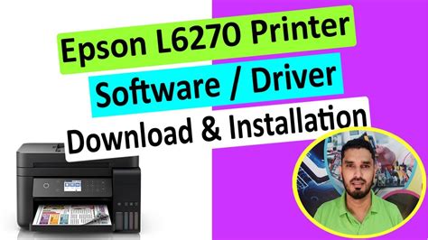 Epson L6270 Printer Software Driver Download And Installation Ll മലയാളം Youtube