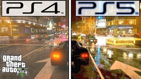 Gta 5 Confronto Ps4 Vs Ps5 📀 Grafica Di Gta 5 Sulle Nuove Console Youtube