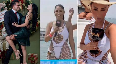 Pamela Franco Luce EN VIVO Su Nueva Figura En Bikini Christian Tiene Muy Buena Mano El Popular