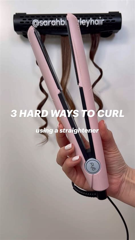 How To Curl Your Hair With A Straightener Or Iron A Step By Step Guide