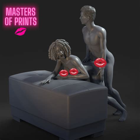 3D Printable Sex NSFW EROTIC MINIATURE 75 MM SCALE By Master