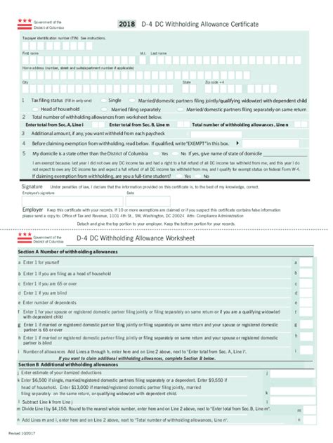 2023 D4 Form Printable Forms Free Online