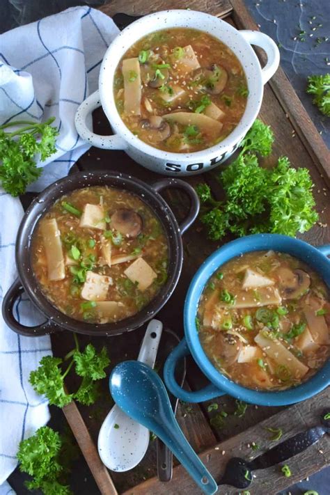 Minute Vegetarian Hot And Sour Soup Lord Byron S Kitchen