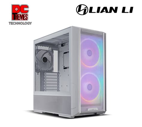 LIAN LI LANCOOL 216 RGB TG White Casing