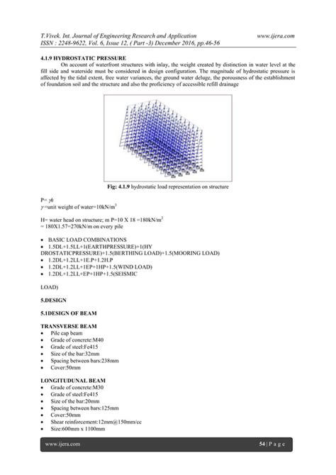 Analysis and Design of Marine Berthing Structure | PDF