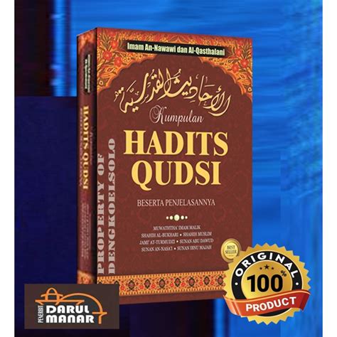 Jual Buku Kumpulan Hadits Qudsi Berserta Penjelasannya Shopee Indonesia