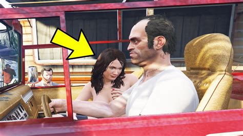 What Trevor And Amanda Do In The Car In Gta Michael Catches Them