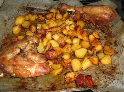 Secondi Tacchino Al Forno Con Patate