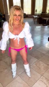 INSTA VID K S Britney Spears Pink Bikini Bottom Phun