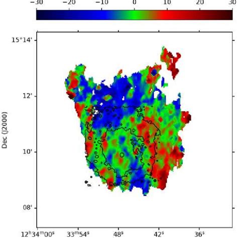 High Resolution Residual Velocity Field Considering A Twoslope Rotation