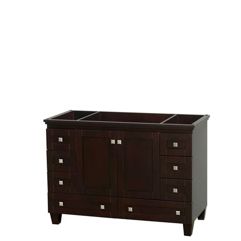 Wyndham Collection Acclaim In Espresso Bathroom Vanity Cabinet At