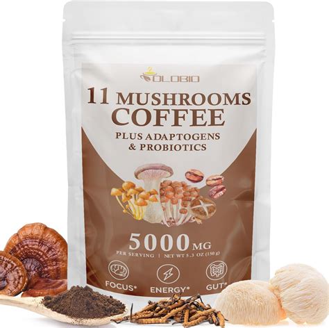 Amazon Beyond Brew Mushroom Superfood Coffee Mushroom Coffee