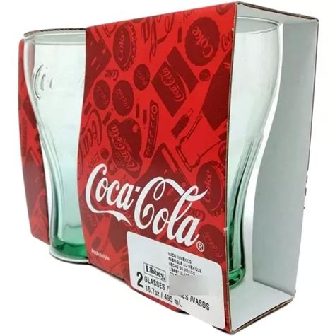 Juego De Vasos Coca Cola De Vidrio Coleccionables Mercadolibre