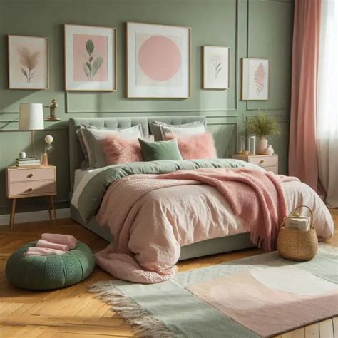 38 Sage Green And Pink Bedroom Ideas Dreamy Makeovers Await