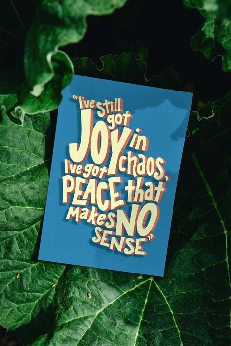 I've Still Got Joy in Chaos Digital Art Print - Etsy