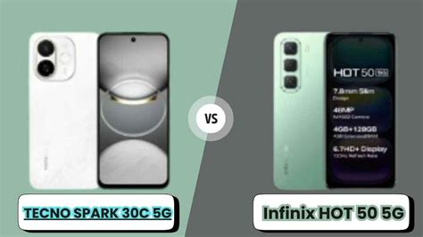 TECNO SPARK C G vs Infinix HOT G ர ரஞசல