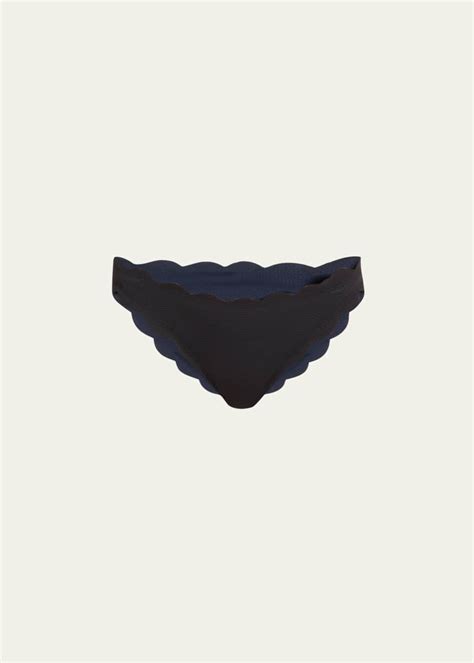 Marysia Antibes Scalloped Swim Bikini Bottom Bergdorf Goodman