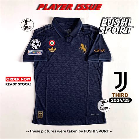 Jual Player Issue Jersey Baju Bola Juvventuss Rd Third