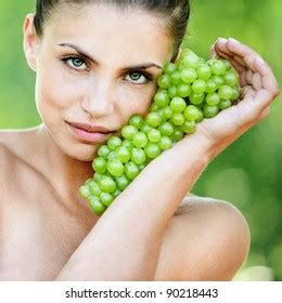Portrait Beautiful Naked Sexual Darkhaired Woman Stock Photo Shutterstock