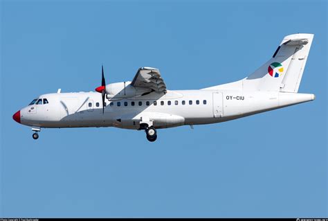 OY CIU Danish Air Transport DAT ATR 42 300 Photo By Paul Buchroeder