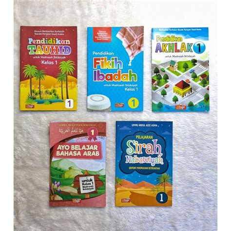 Jual Buku Paket Pelajaran Dan Modul Kelas Ibtidaiyah Sd Sdit Mi