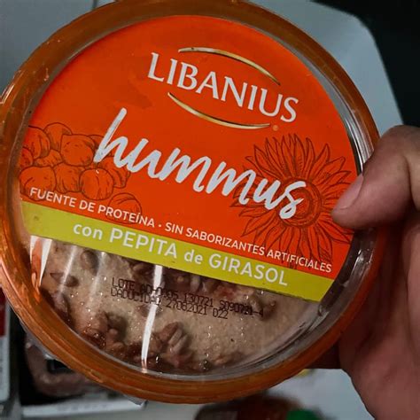 Libanius Hummus Con Pepita De Girasol Review Abillion