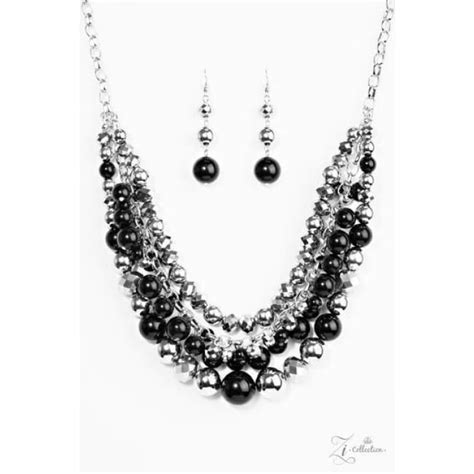 Paparazzi Fame 2017 Zi Collection Black Necklace A Finishing Touch