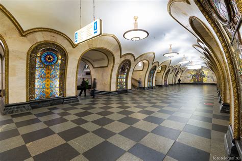 ФотоТелеграф » Самые красивые станции Московского метрополитена