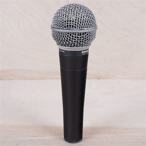 Shure Sm58 Handheld Cardioid Dynamic Microphone Vintage Reverb Uk