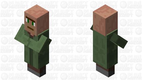 realistic villager Minecraft Mob Skin