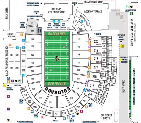 Upper Sections Colorado Buffaloes Football V Usc Trojans