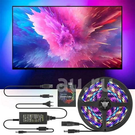 Ambilight подсветка ws2812b — купить в Красноярске. Состояние: Новое ...