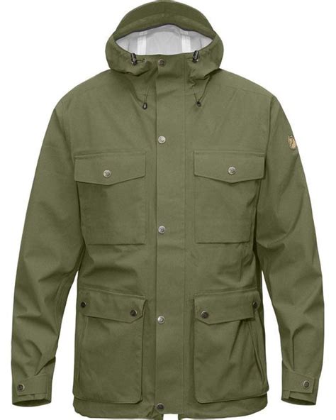 Fjallraven Ovik Eco Shell Jacket In Green For Men Lyst