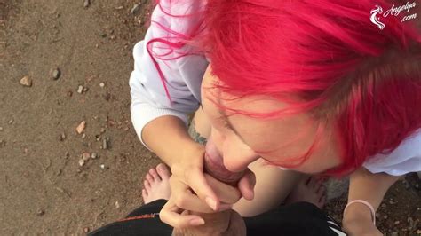 Babe Gives Public Blowjob On Beach Cum Swallow Public Nudity Porn By FapHouse XHamster