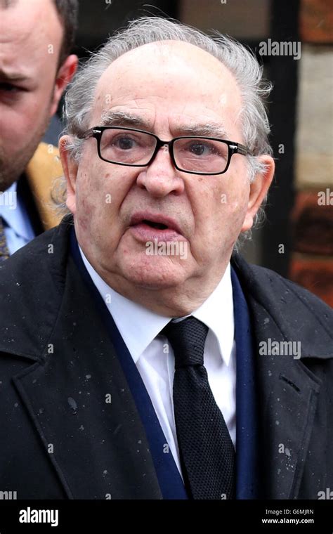 Freddie Foreman attends the funeral of Ronnie Biggs at Golders Green ...