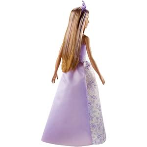 Amazon Barbie Dreamtopia Princess Doll Approx Inch Brunette Wearing Purple Gem