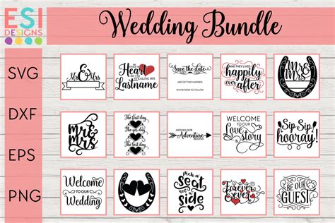 Free 181 Wedding Svg Bundle Free SVG PNG EPS DXF File