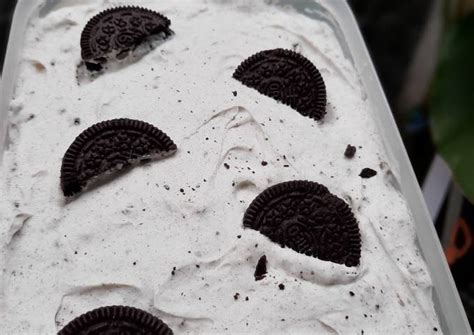 Resep Ice Cream Oreo Oleh Frisa Ica Cookpad