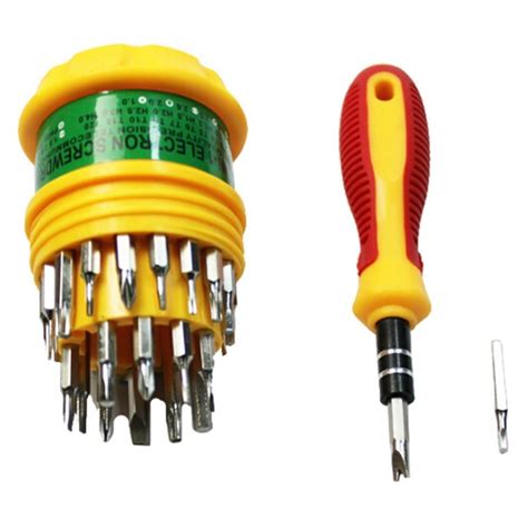 SET 31 PEZZI CACCIAVITI TORX DI PRECISIONE INTERCAMBIABILI OROLOGI PC