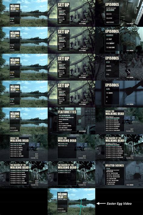 The Walking Dead Season Dvd Menus By Dakotaatokad On Deviantart